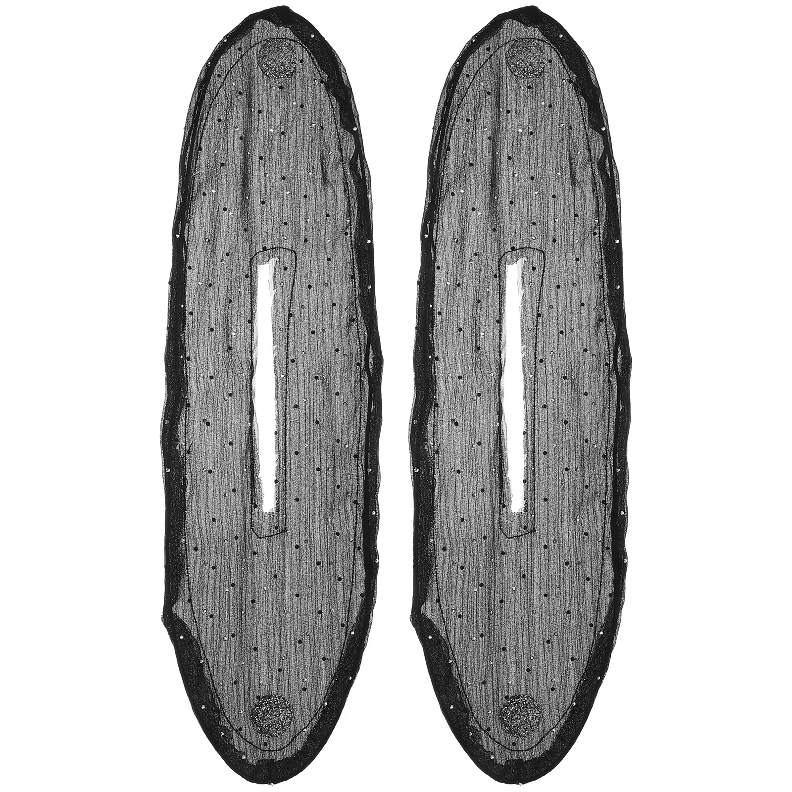 

2pcs Bun For Updo Styling Tool Lazy Curler Hair Bow Small Elastic Bands Women Updo Maker Hair Accessories