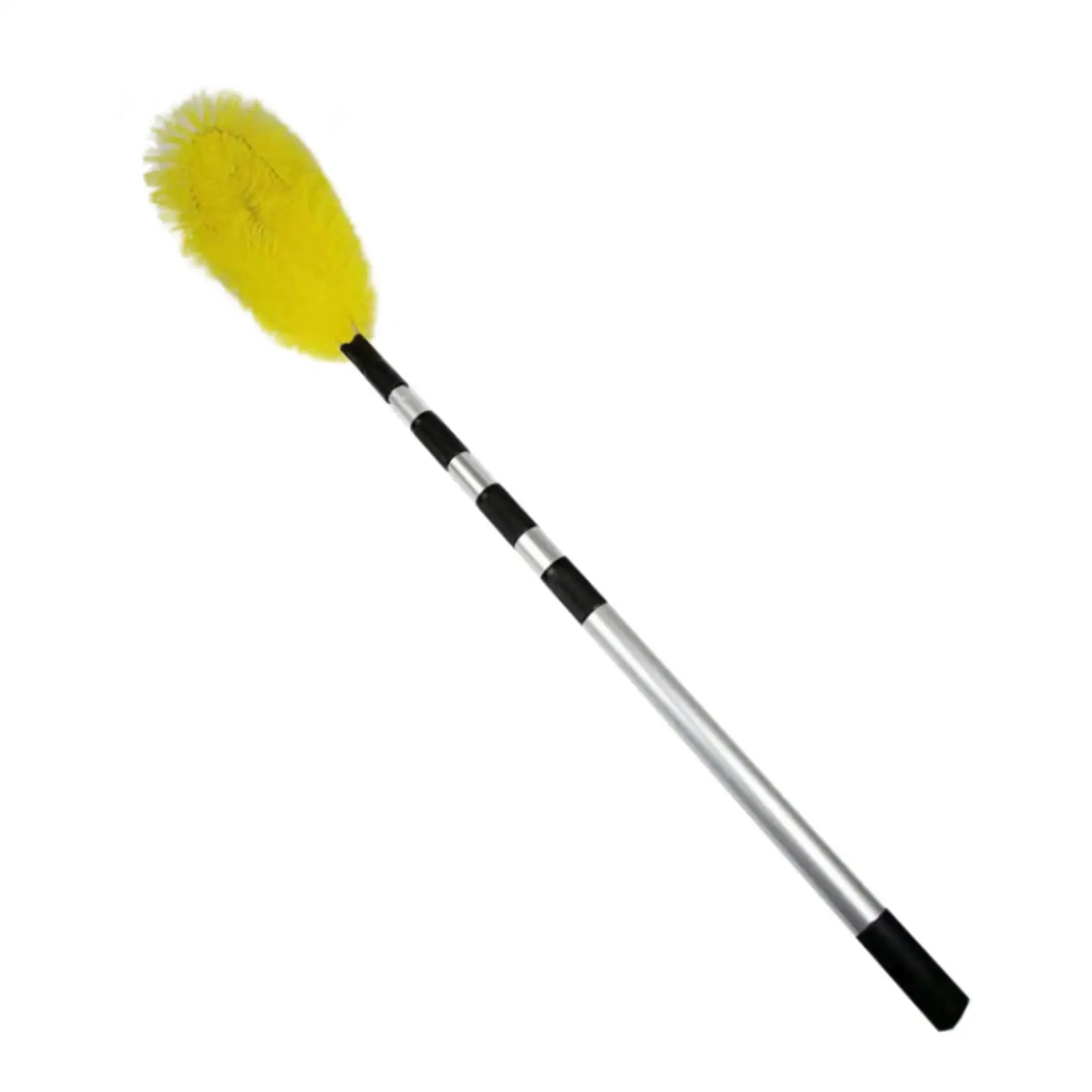 Gutter Cleaning Brush with Telescopic Pole Efficient for Debris Versatile Sturdy Adjustable Length Roofing Cleaner Tool