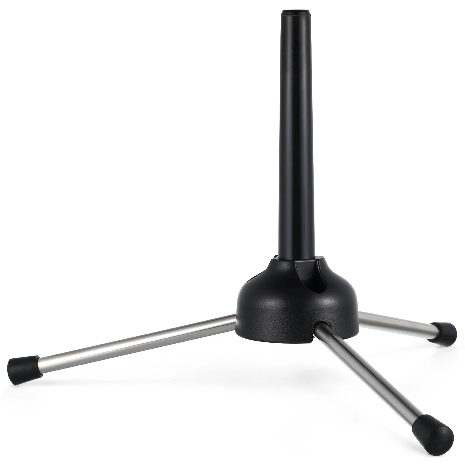 

Clarinet Stand Portable Foldable Instrument Tripod Holder for Oboe Flute Sax Music Stands Sturdy Plastic Caps Triangle Shape