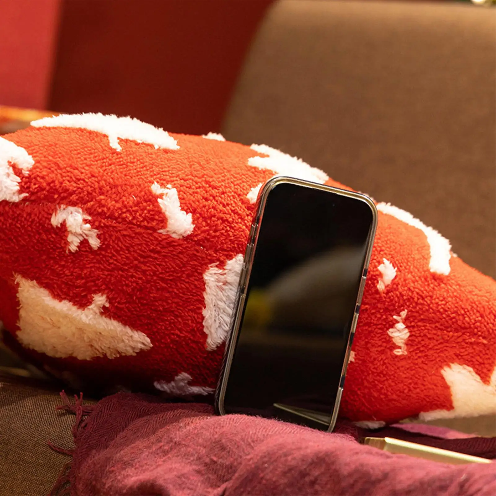 

Рождественские декоративные подушки Рождественская елка Декоративная подушка Мягкая подушка Бохо украшение для спальни Гостиная Диван-кровать