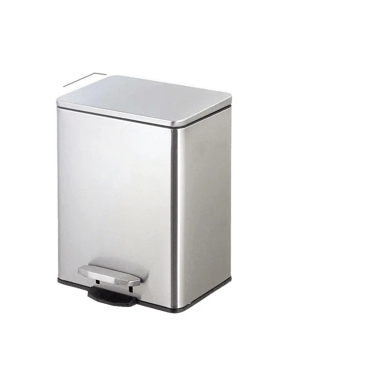 

Kitchen stainless steel trash can, household, pedal, with lid