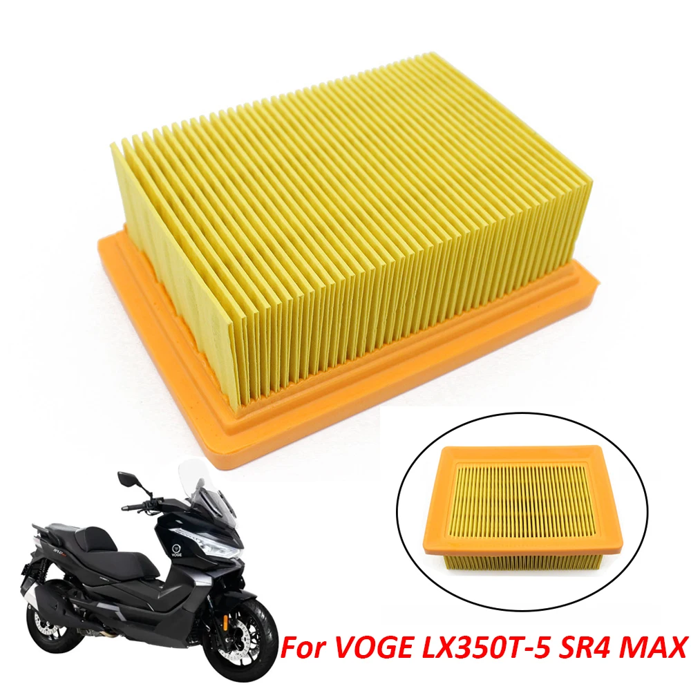 

For VOGE LX350T-5 LX 350T SR4 MAX Motorcycle Scooter Engine Air Intake Filter Cleaner Motorbike Air Filter Element