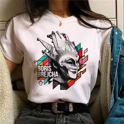 Boris Brejcha tshirt women harajuku t-shirts female funny comic manga clothing