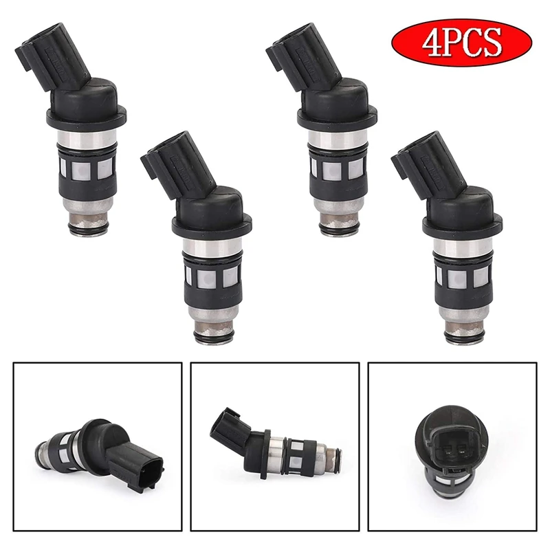 

4Pcs Car Fuel Injectorsr For Nissan Primera P10 1.4L 1.6L 16600-73C90 JS50-1