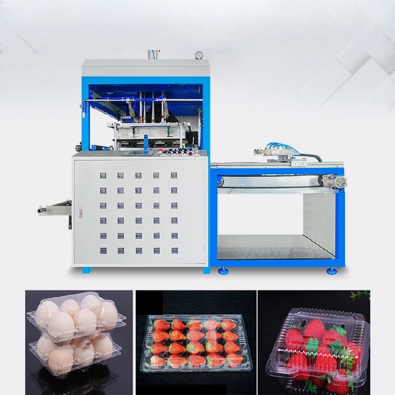 Blister machine tray fruit box plastic packaging molding small, blister board machine