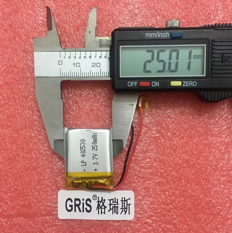 402530 GPS 배터리 네비게이터, Onda VX320 블루투스 리모컨, POS 기기, 배터리 3.7V 충전식 리튬 이온 셀