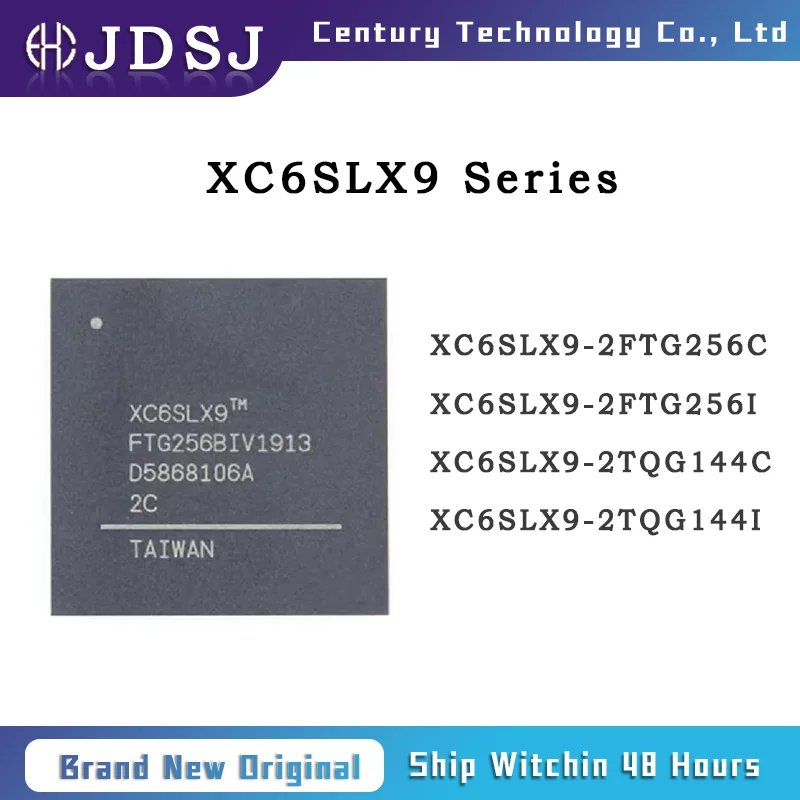 Brand New Original XC6SLX9 XC6SLX9-2FTG256C XC6SLX9-2FTG256I XC6SLX9-2TQG144C XC6SLX9-2TQG144I IC Chip