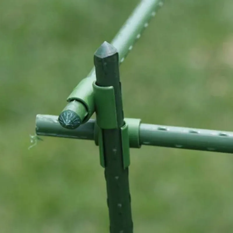 مشابك تثبيت إطار النبات 11 مم 50 قطعة - دعامة فيلم الدفيئة وموصل قضيب التسلق العريشة #6