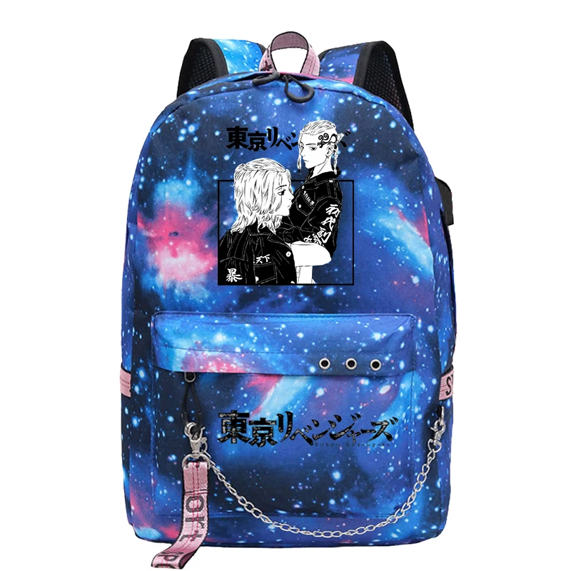 Tokyo Revengers Anime Women Backpacks Ladies Backpack Tokyo Revengers School Bags Girls Retro School Backpack Tokyo Revengers