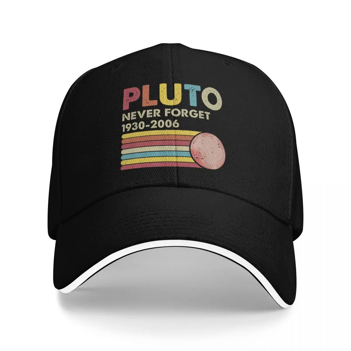 Baseball Caps Pluto Never Forget 1930 - 2006 Vintage Casquette Female Male Sport Summer Caps