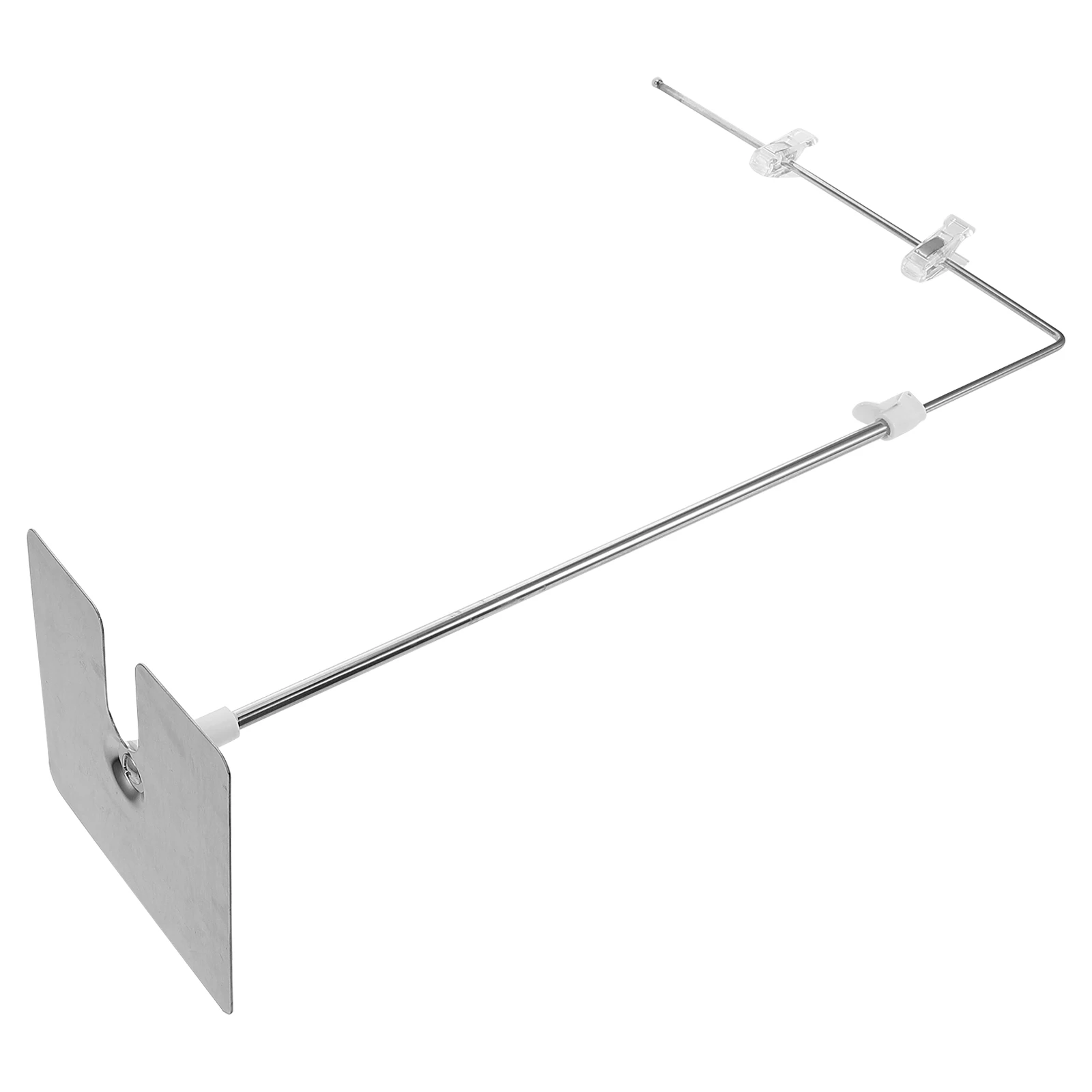 Présentoir d'affiches en acier inoxydable, support publicitaire moderne, support polyvalent, idéal pour les supermarchés et les magasins