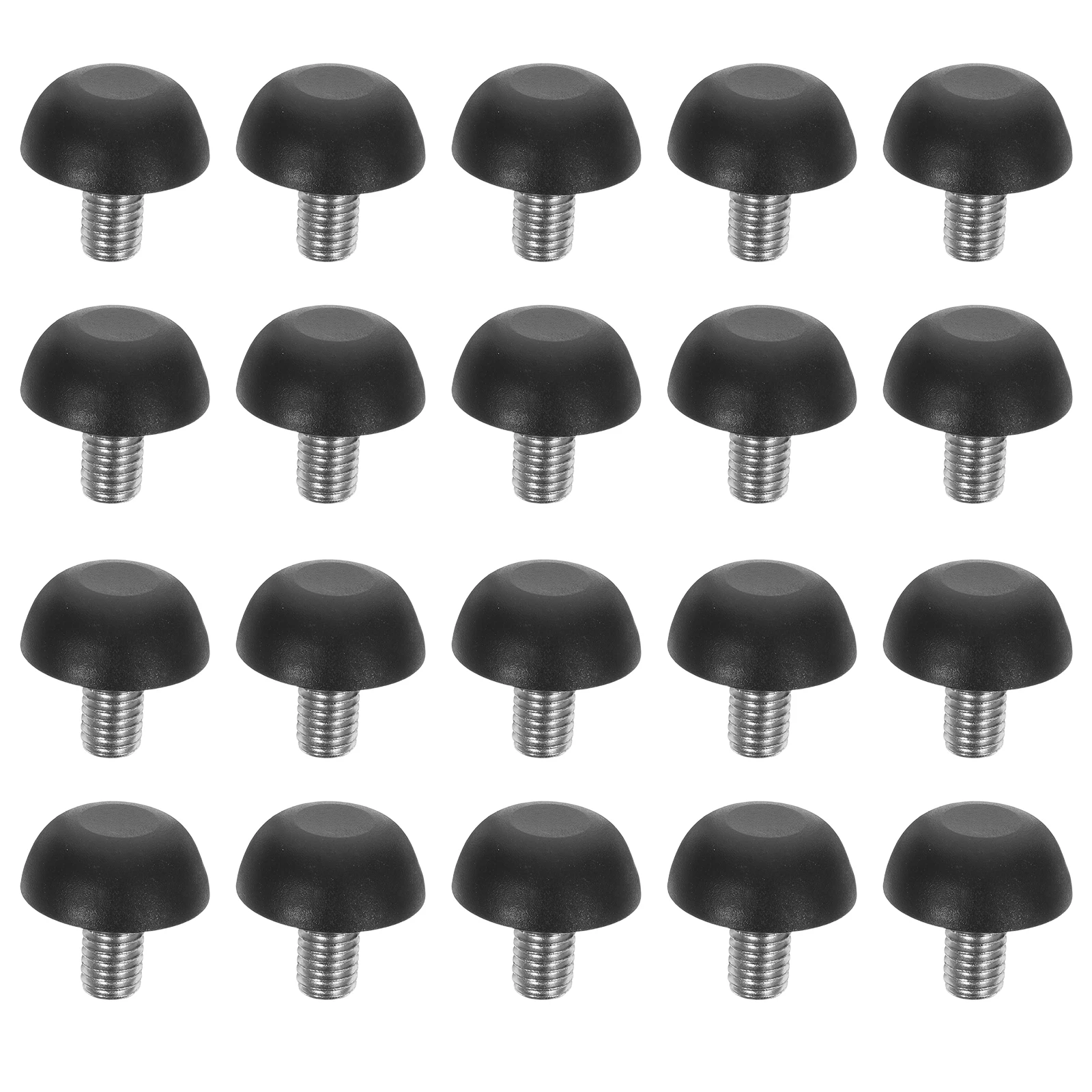 20pcs Adjustable niture Legs M8 Thread Sturdy Table Cabinet Sofa Feet Durable Easy Installation Hidden Design Heavy Duty