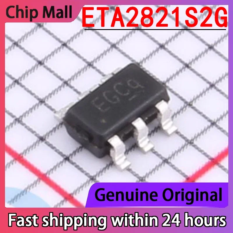 

5PCS New ETA2821S2G ETA2821S2 Package SOT23-6 DC-DC Power Chip Stock