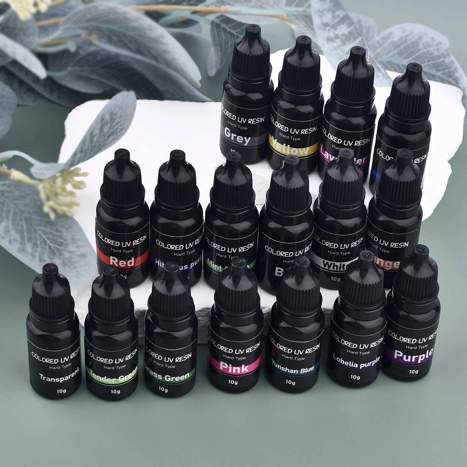 10g UV Resin Glue Color Epoxy Adhesive Ultraviolet Curing Solar Cure Sunlight Activated Hard Quick Drying For Jewelry Resin Glue