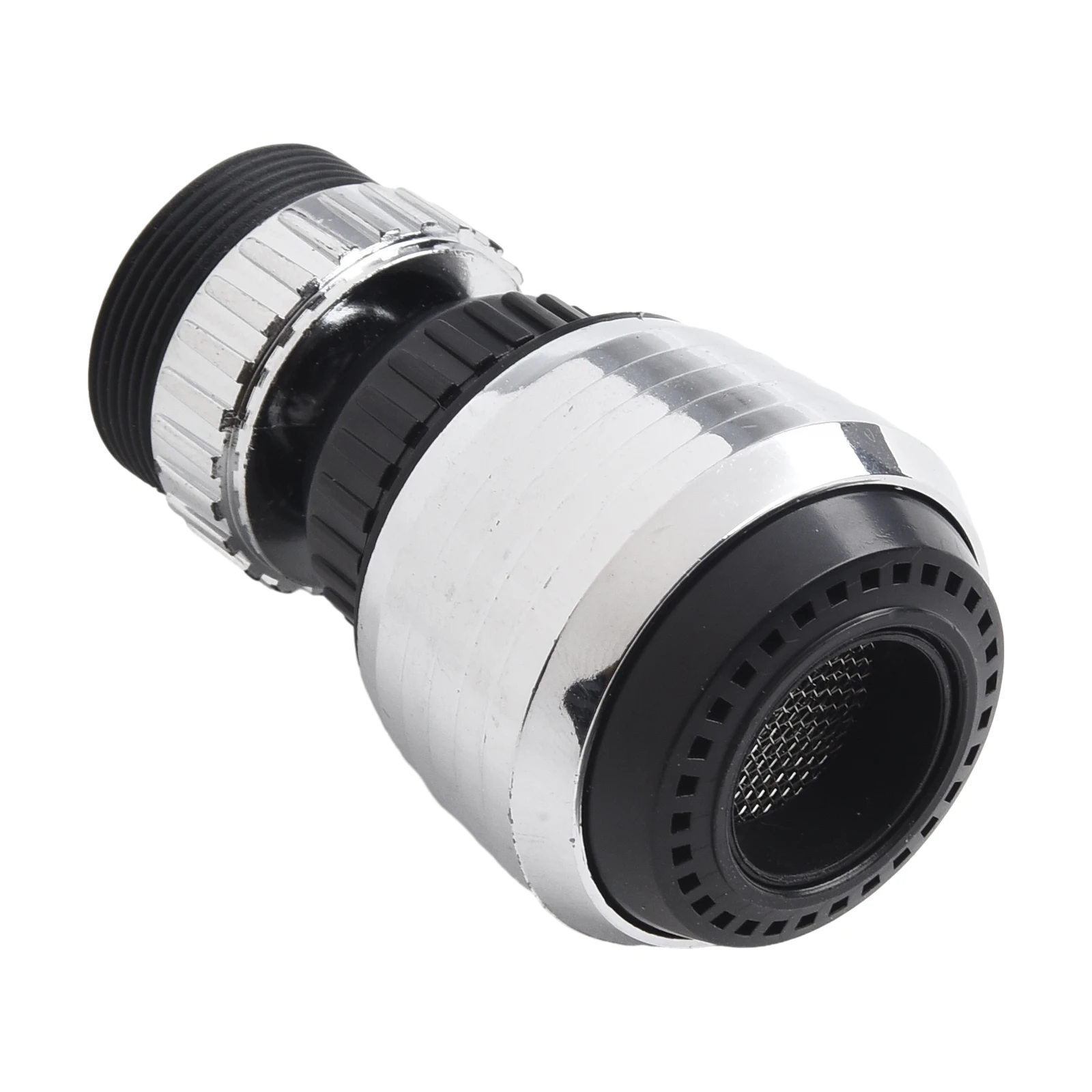 بالوعة رذاذ دش رئيس تصفية الفوار المطبخ توفير المياه 360 °   نوع حلزوني فردي دوار من البلاستيك المضاد للبلاستيك