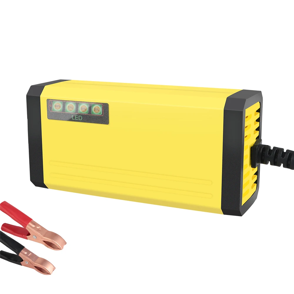 LED-Anzeige nass trocken Blei Säure Batterie Autobatterie ladegerät 12V 2a Moto Truck Batterie ladegerät 220V Power Puls Reparatur Ladegerät