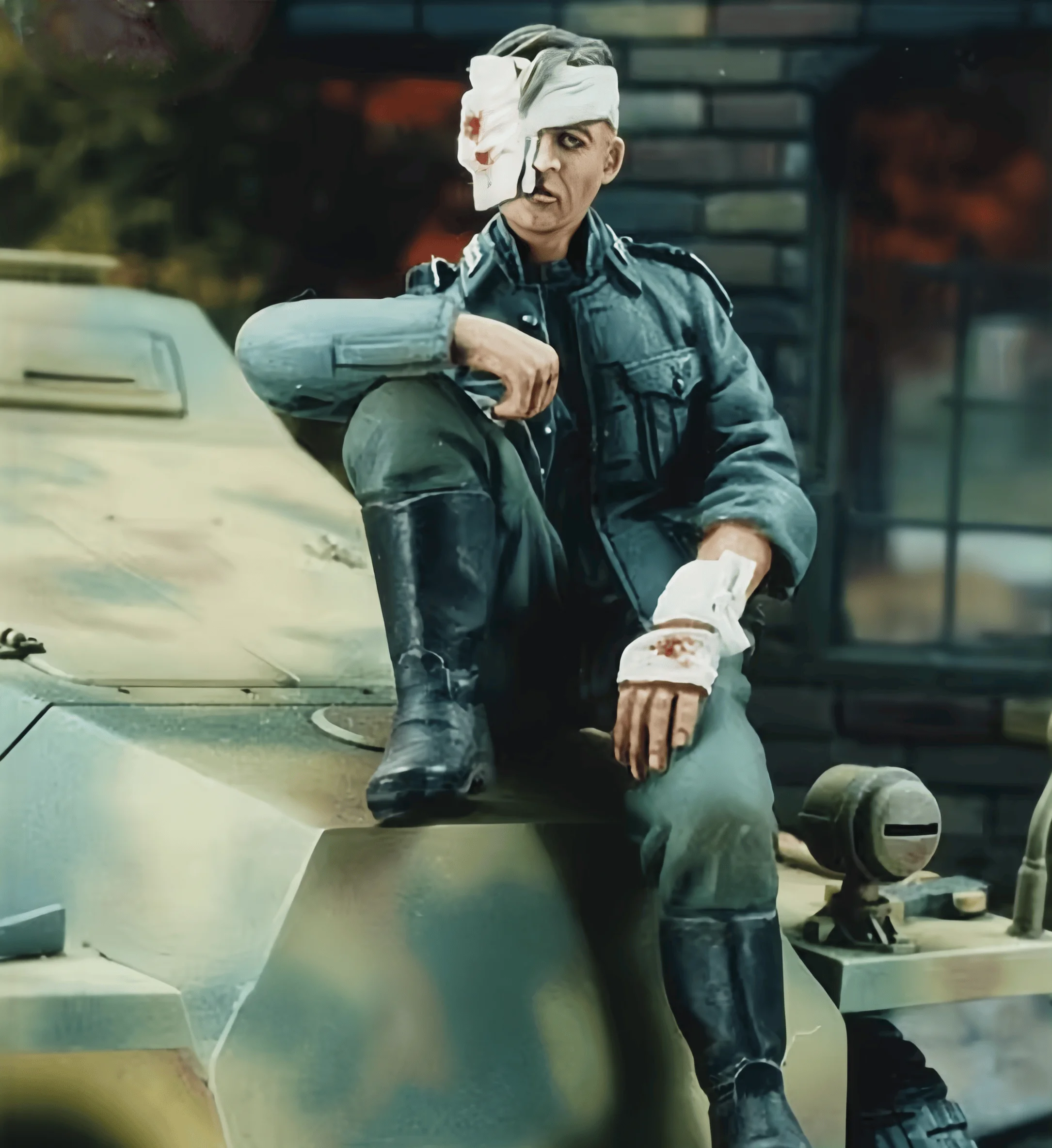 

1/35 Casting Resin Model Assembly Kit, GK， Resin Casualty Status, Unpainted