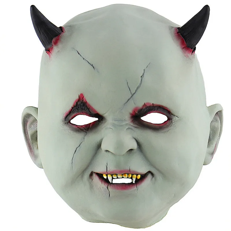 Halloween Cosplay Costume Halloween Horror Mask for Chainsaw Killer Cosplay, Garden Yard Dress Up Party Props Men's Adult Mask