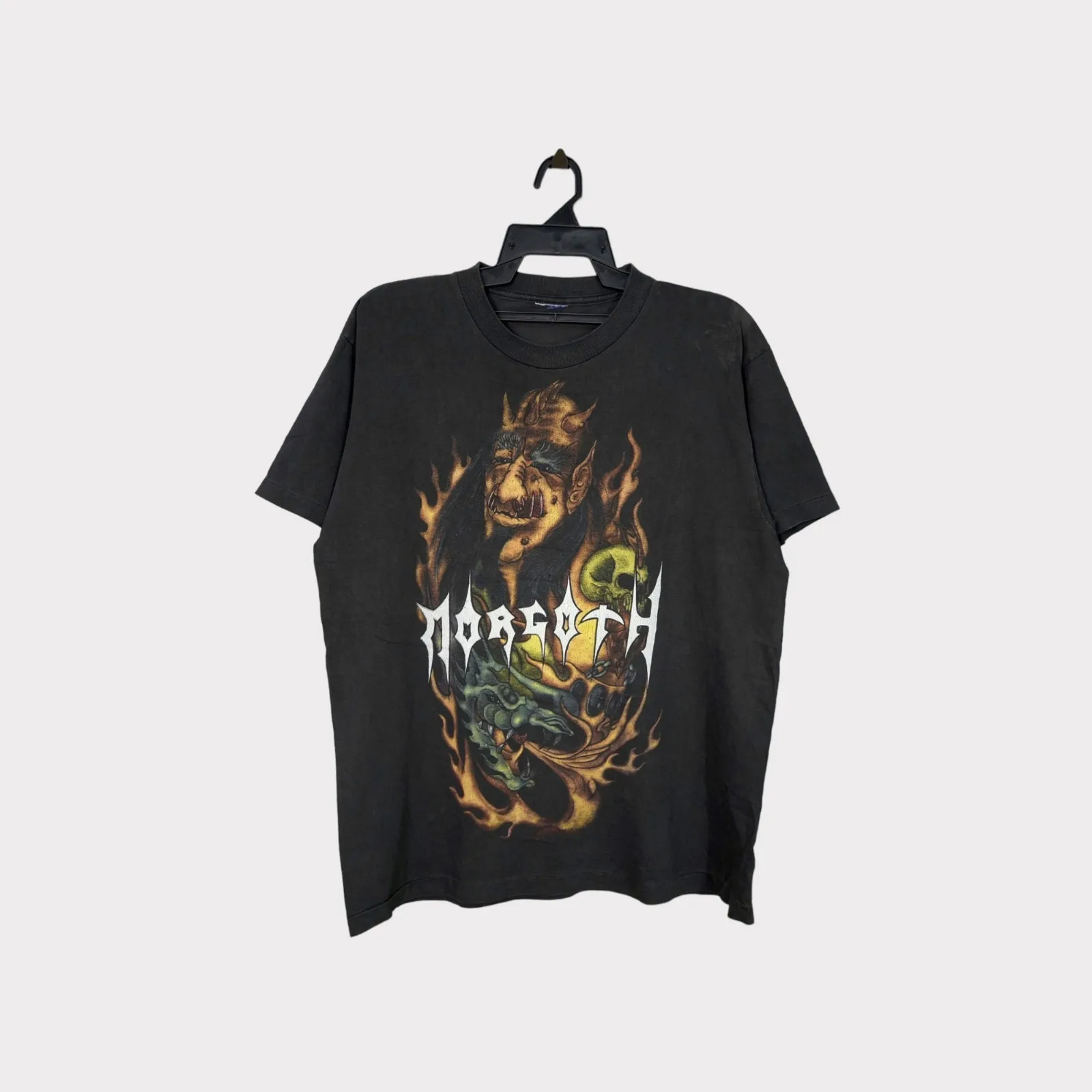 VTG Morgoth Band Resurrection Absurd Concert Shirt Black S to 5XL