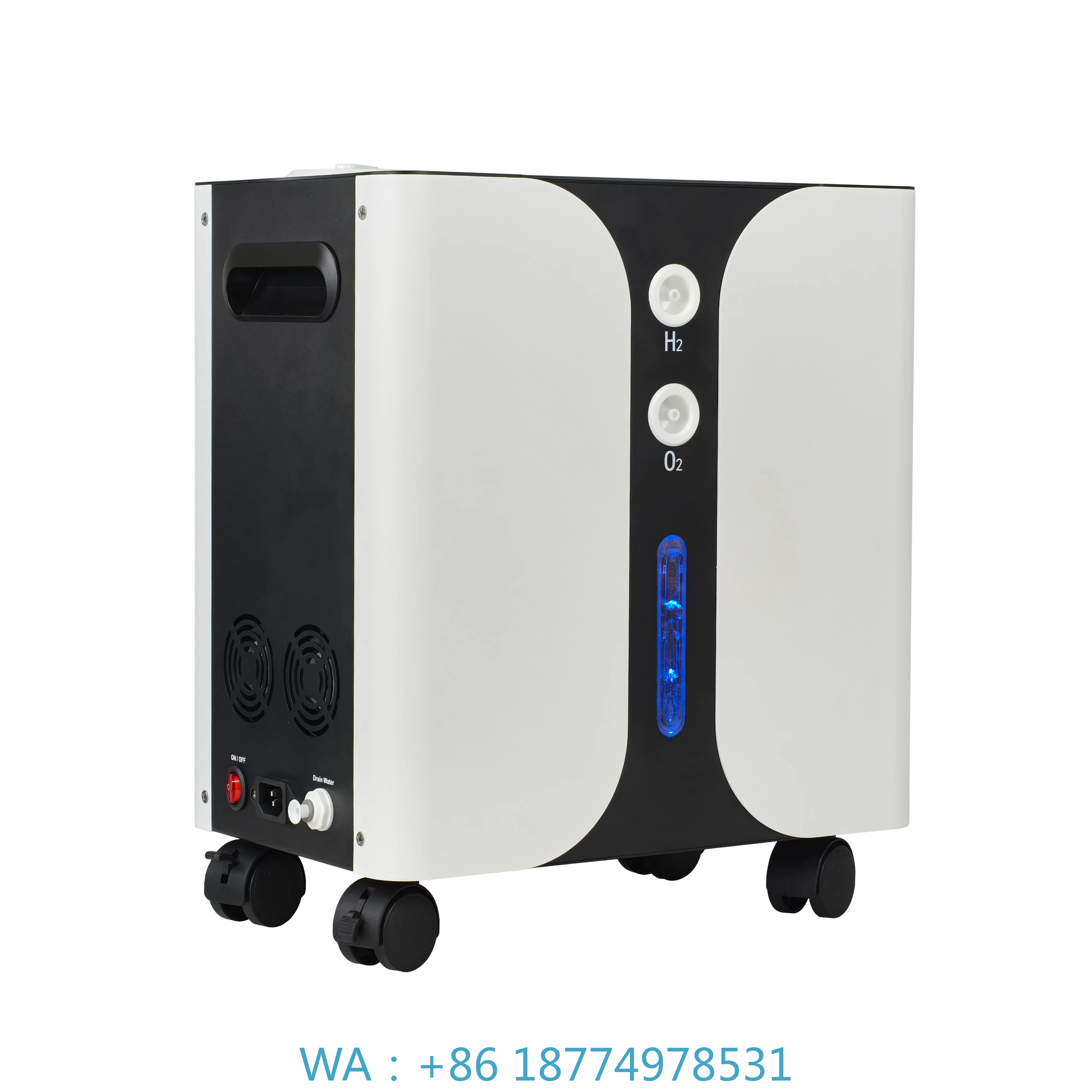 

Аппарат для ингаляции водорода и кислорода HHO, терапевтический генератор, 1800 мл, мини-очиститель здорового воздуха