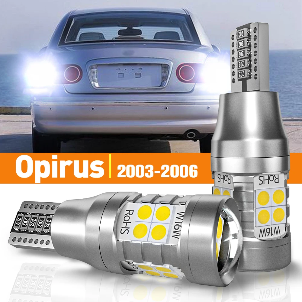 

2pcs LED Reverse Light For Kia Opirus 2003-2006 2004 2005 Accessories Canbus Lamp