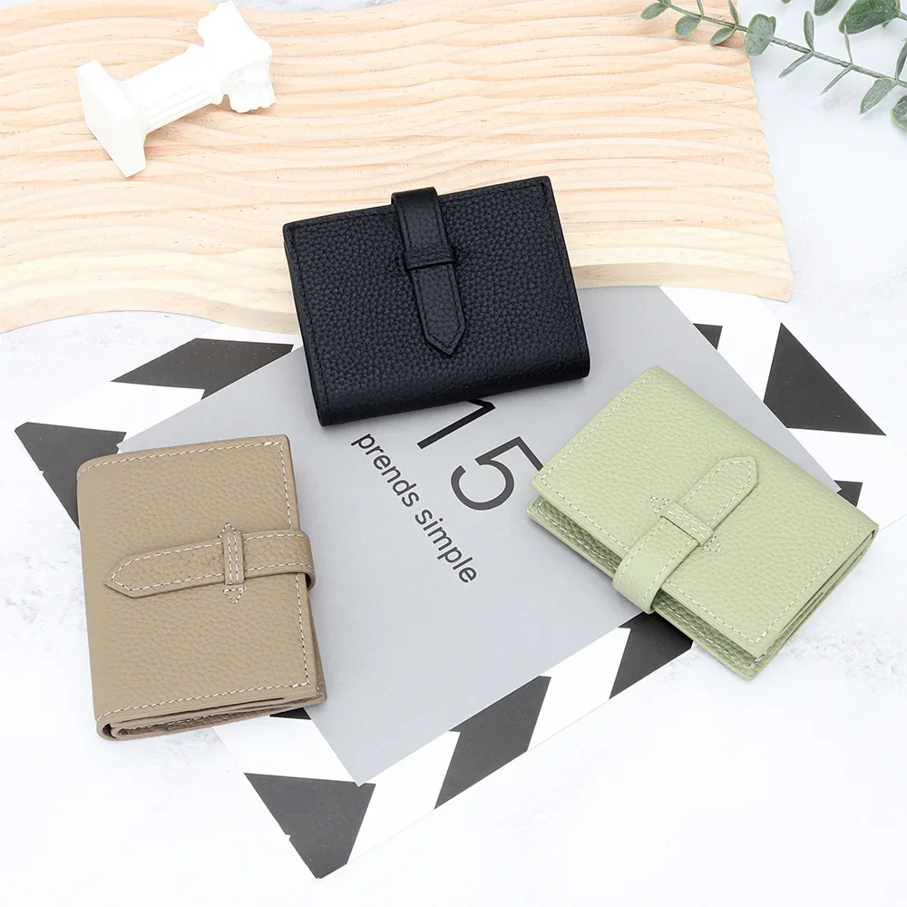 

Women's Genuine Leather Coin Purses Luxury Women for Wallet ID Credit Bank Card Holders Ladies Clutch Bags Coin Wallets