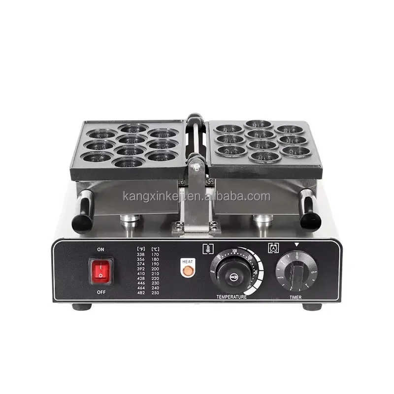 2026 Commercial and Shaped Cake Manju Waffle Snack Food Machine Walnut Cookie Wafer Maker