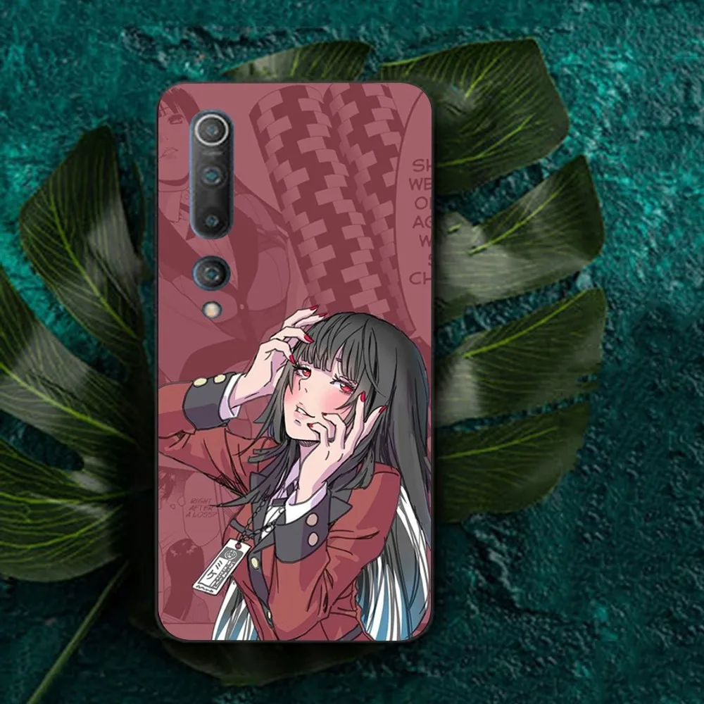 Kakegurui Jabami Yumeko Phone Case For Redmi Note 4 X 5 A 6 7 8 Pro T 9 Pro 9S 10 Pro 11 Pro 11S 11Epro PocoM3pro