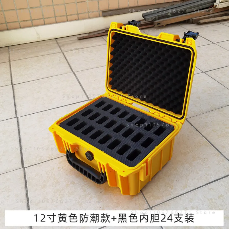 12-Inch Folding Knife Box Storage Box 24 Pcs Portable Knife Collection Box