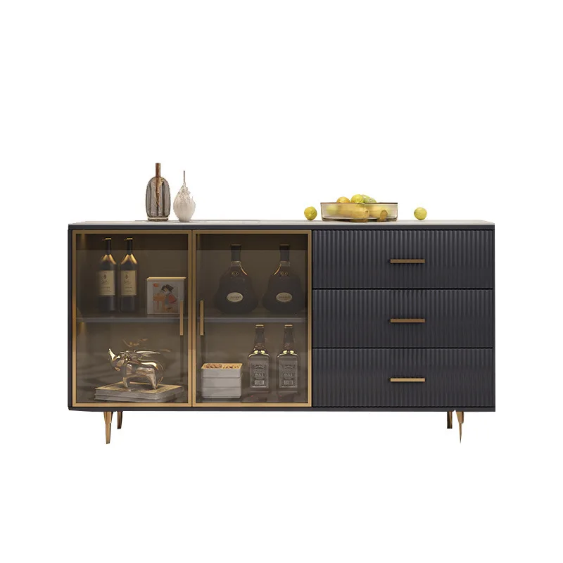 

Side cabinet, storage cabinet, living room against the wall, household paint wine cabinet, modern simple cupboard