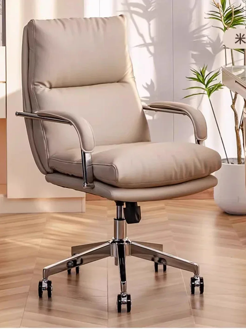 

Simplicity Design Office Chair Leather Computer Boss Work Bedroom Gaming Chair Vanity Silla De Escritorio Office Furniture