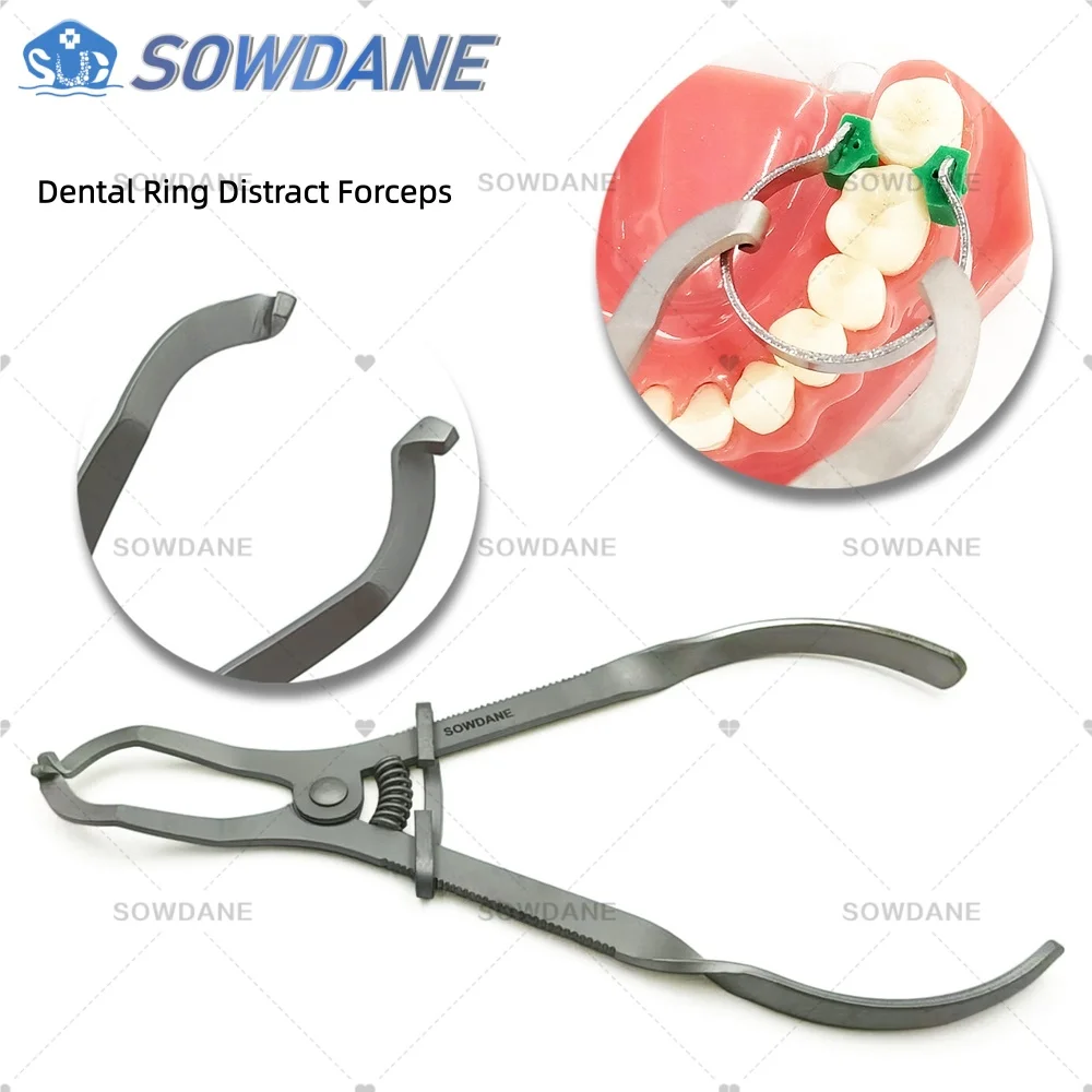 

Dental Ivory Forcep Dentist Ortho Orthodontic Tool Instrument Dental Metal Ring Distractor Plier Dental Matrics Matrice Forcep