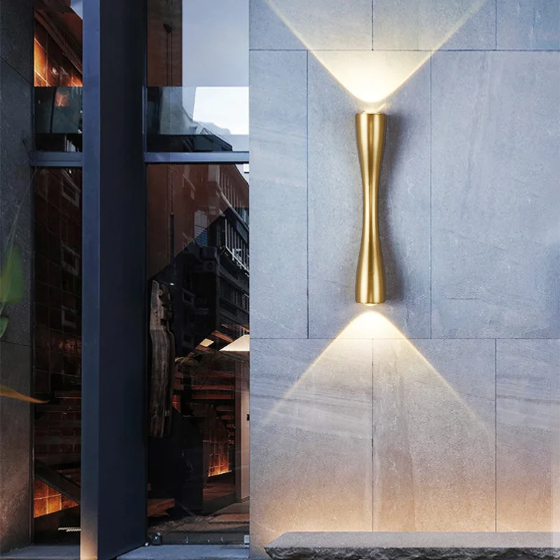 

Modern Outdoor Waterproof Wall Lamp IP66 Creative Personality Decoration Nordic Lamp Luxury Home Aisle Lighting Wall Lights
