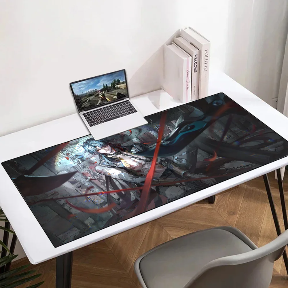 

Blade Honkai Star Rail Mousepad Mouse Mat Desk Mat With Pad Gaming Accessories Prime Gaming XXL Keyboard Pad Padding Mat