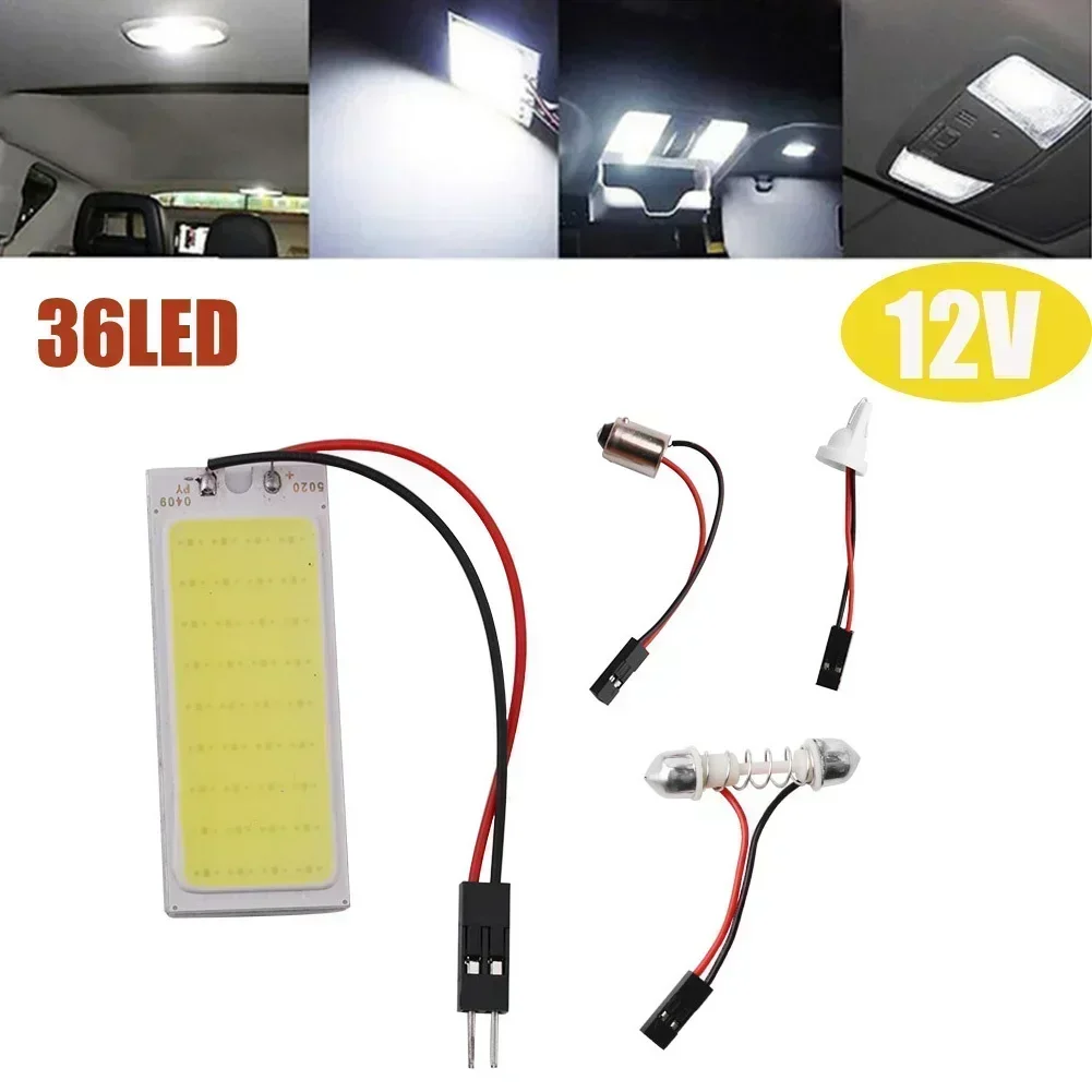 Energy Efficient and Ultra Bright COB LED Light Panel for Car Interior Ceiling with 16/24/36/48LED in 6000K White Light