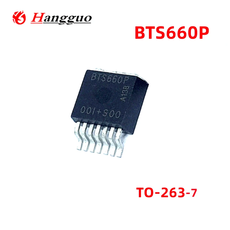 

10PCS/LOT BTS660P BTS660 TO-263-7 IC transistor 44A/62V Smart Power Switch Transistor