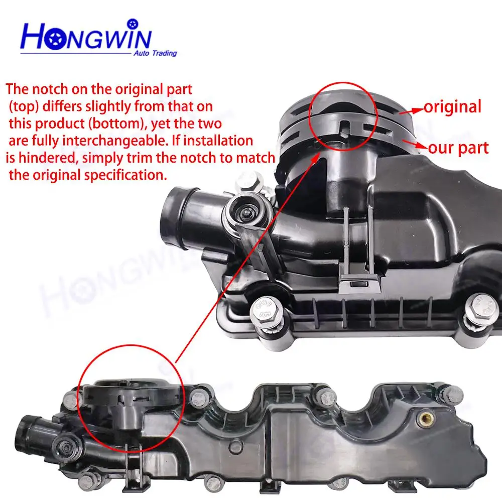 Engine Breather Cover Repair Kit 50005445 LR093135 LR105980 LR073793 For Jaguar XF Xe F Pace XJ Landrover Discovery Evoca velar