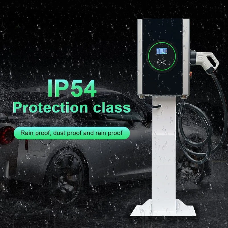 CCS2 24kW DC EV Charger Waterproof IP54 Charging Station with Intelligent OCPP App Setup Perfect for Family Garage Parking