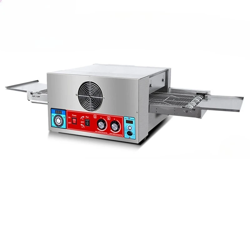 Forno per pizza a nastro trasportatore a gas, forno per pizza commerciale da 9 pollici e 12 pollici