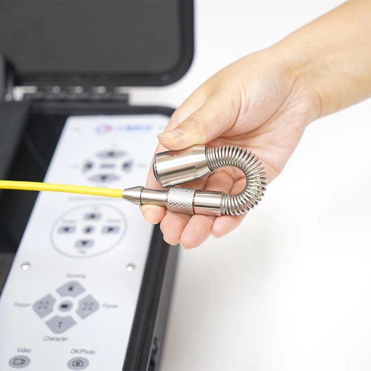 Cobra de inspeção de encanamento de esgoto CCTV de cabo de 10,1 polegadas 20-60m e localizador de 512 Hz