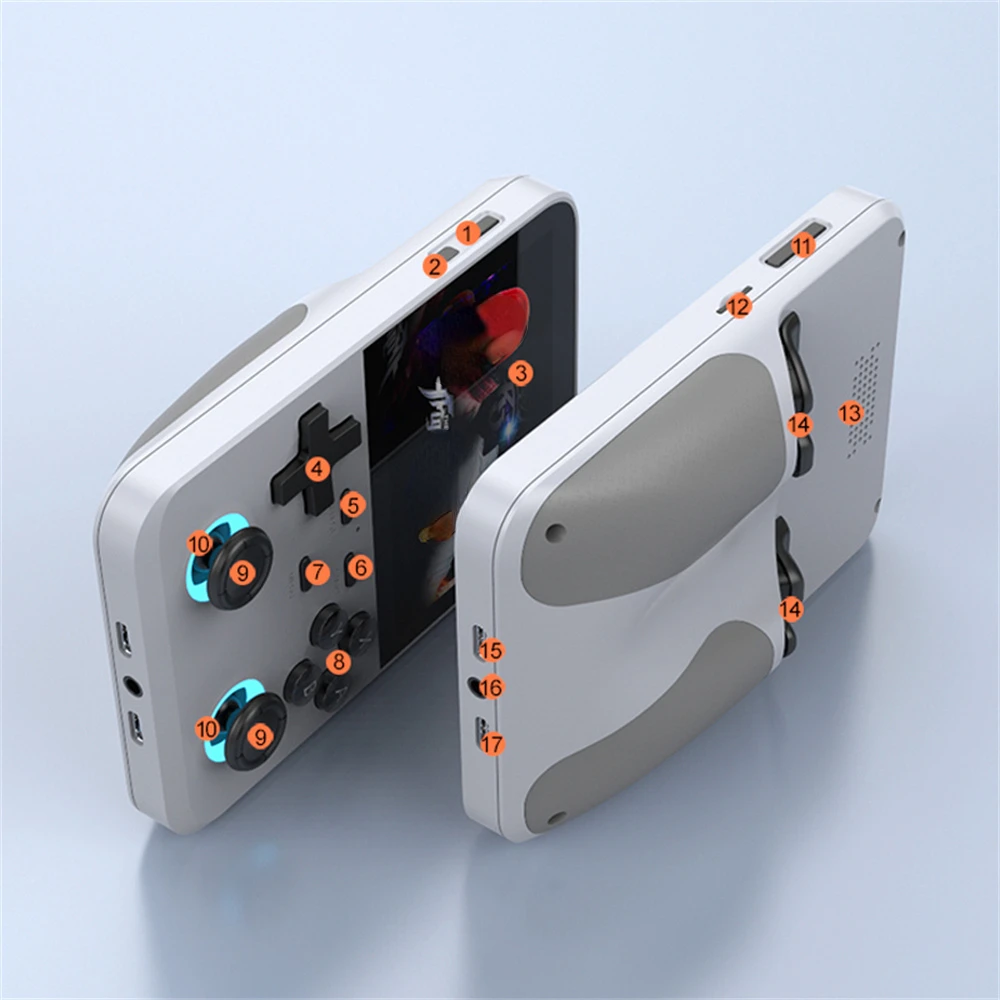 PlayTech
ストラトキャスター D007 Plus/ X6 3.5 Inch IPS Screen Handheld Game Players Dual