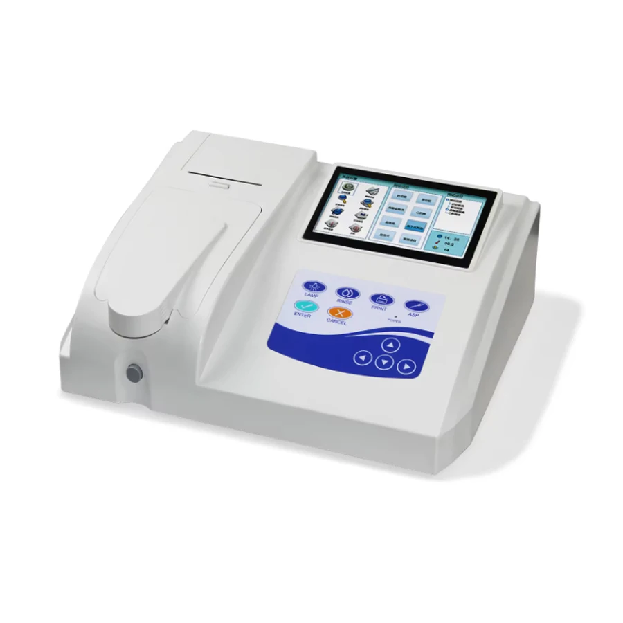 Clinical Portable Semi-auto Semi-Automatic Veterinary Human Biochemistry Analyzer Semi Auto Clinical Blood Test Analyzer