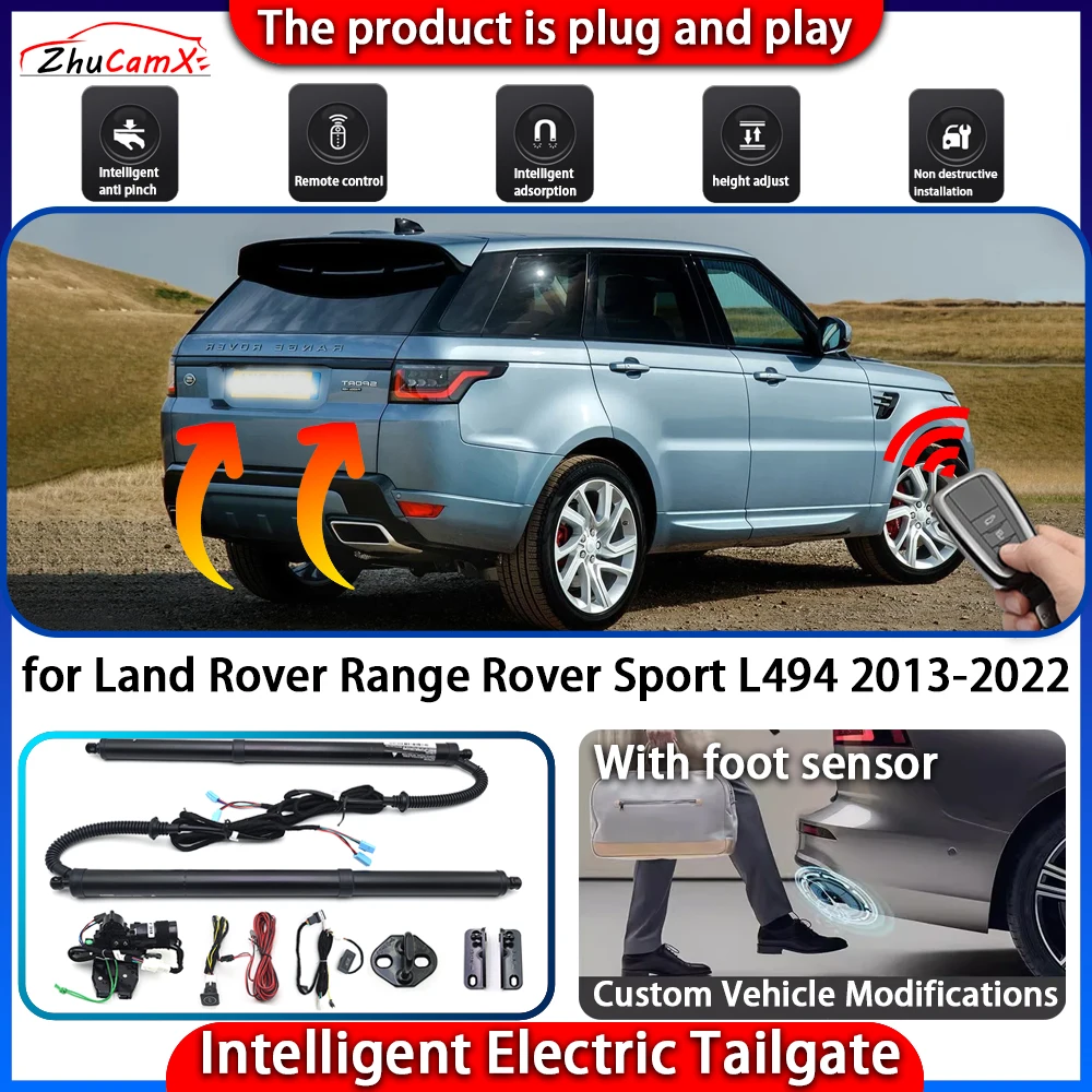 

Smart Powered Tailgate System for Land Rover Range Rover Sport L494 2013-2022 Automatic Intelligent Electric Trunk Lift Control