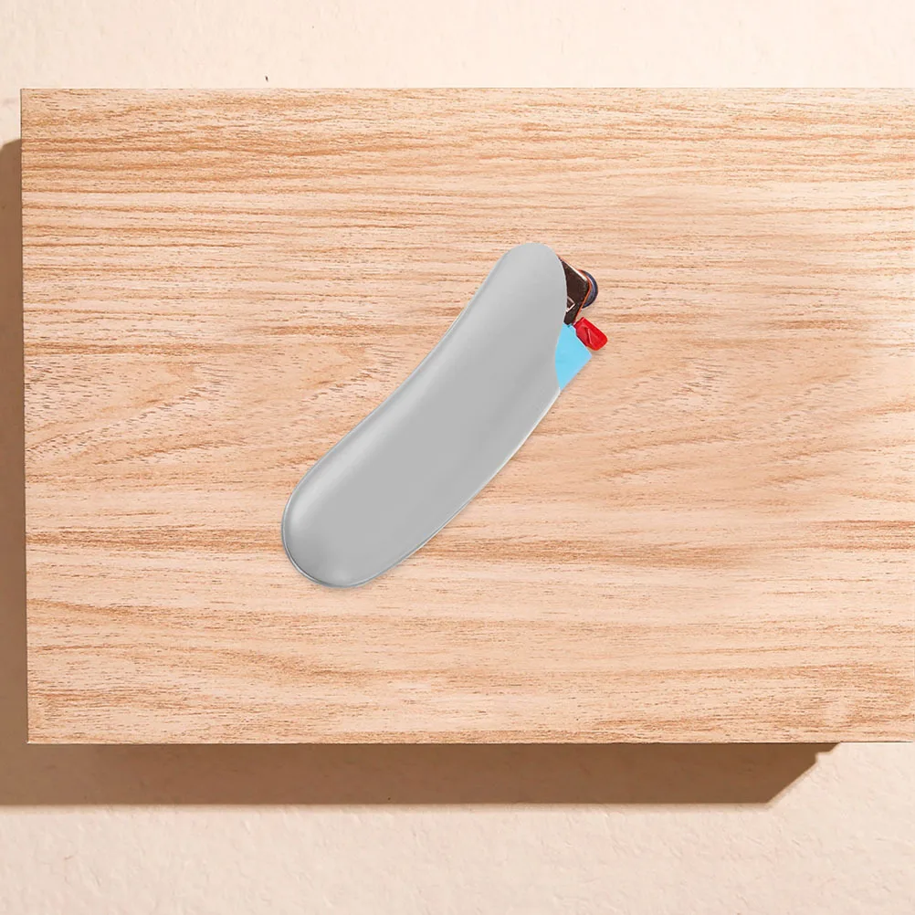 

2pcs Heavy Duty Curved Lighter Case Durable Metal Cover Ergonomic Design Anti-Wear Protection For Lighter Portable Cigarette