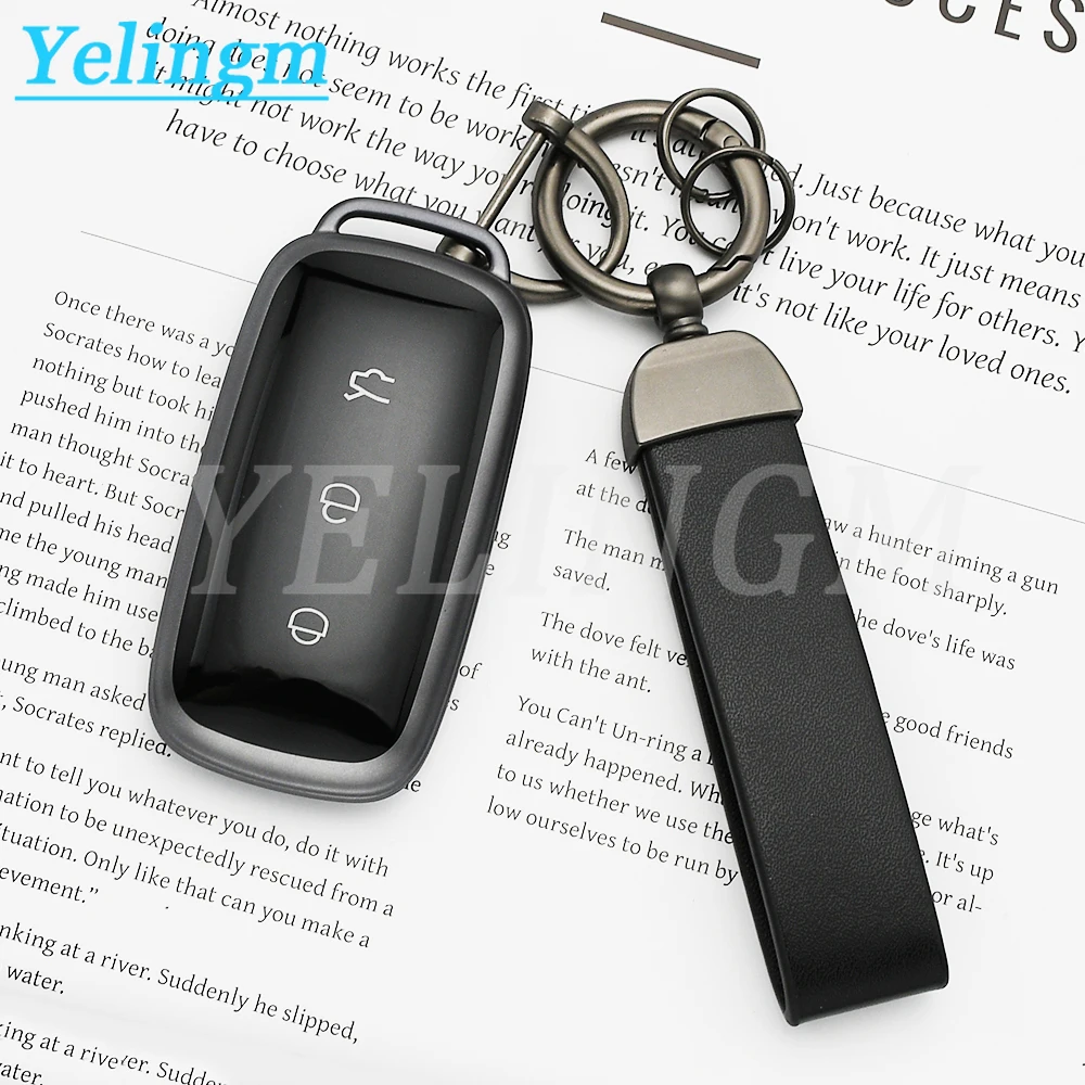 Shell Autozubehör TPU Schlüsselhülle für Geely Galaxy EX5 E5 Cityray L6 L7 EMI Proton e.MAS 7 5 E8 Starry 8 Schlüsselanhänger