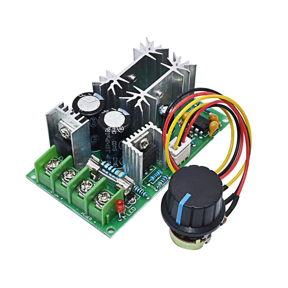 Universal 20A  DC10-60V PWM HHO RC Motor Speed Regulator Controller Switch