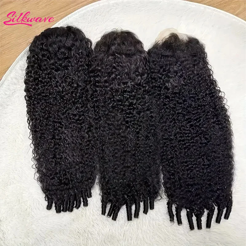 Silkwave 30 40 pollici parrucca di capelli umani ricci birmani HD pizzo 13x6 parrucche frontali a onde profonde per donne nere 13x4 parrucche anteriori a onde d'acqua