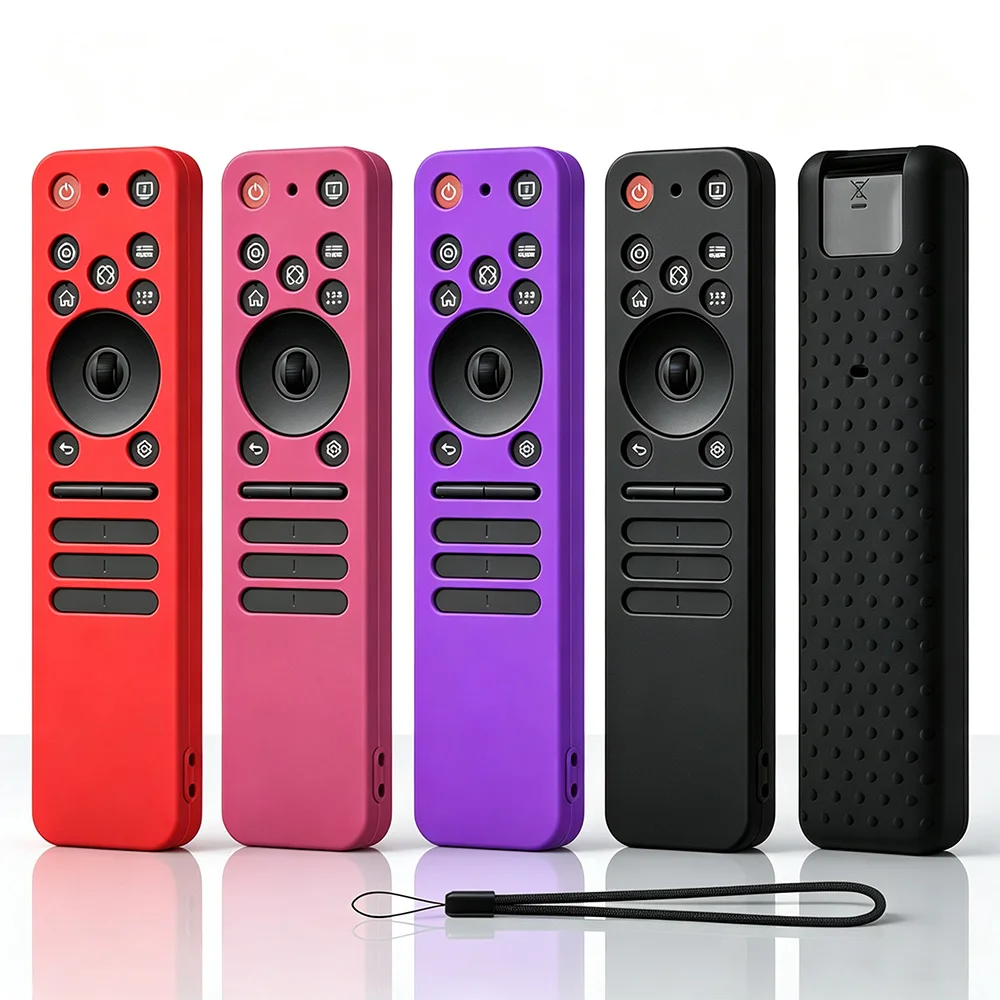 MRSVI Silikonhülle für LG MR25GA Magic Remote, Stoßfeste Rutschfeste Schutzhülle für 2025 LG OLED Smart TV C5/B5/G5/M5 – Detail 2