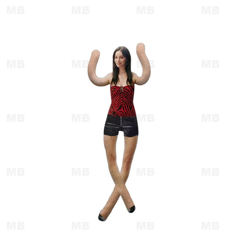 TV Obsession Nikki Nouvelle Poupée en peluche abstraite en forme de rat avec squelette interne en fil métallique, figurine d'anime articulée, jouet en peluche souple et flexible, cadeau