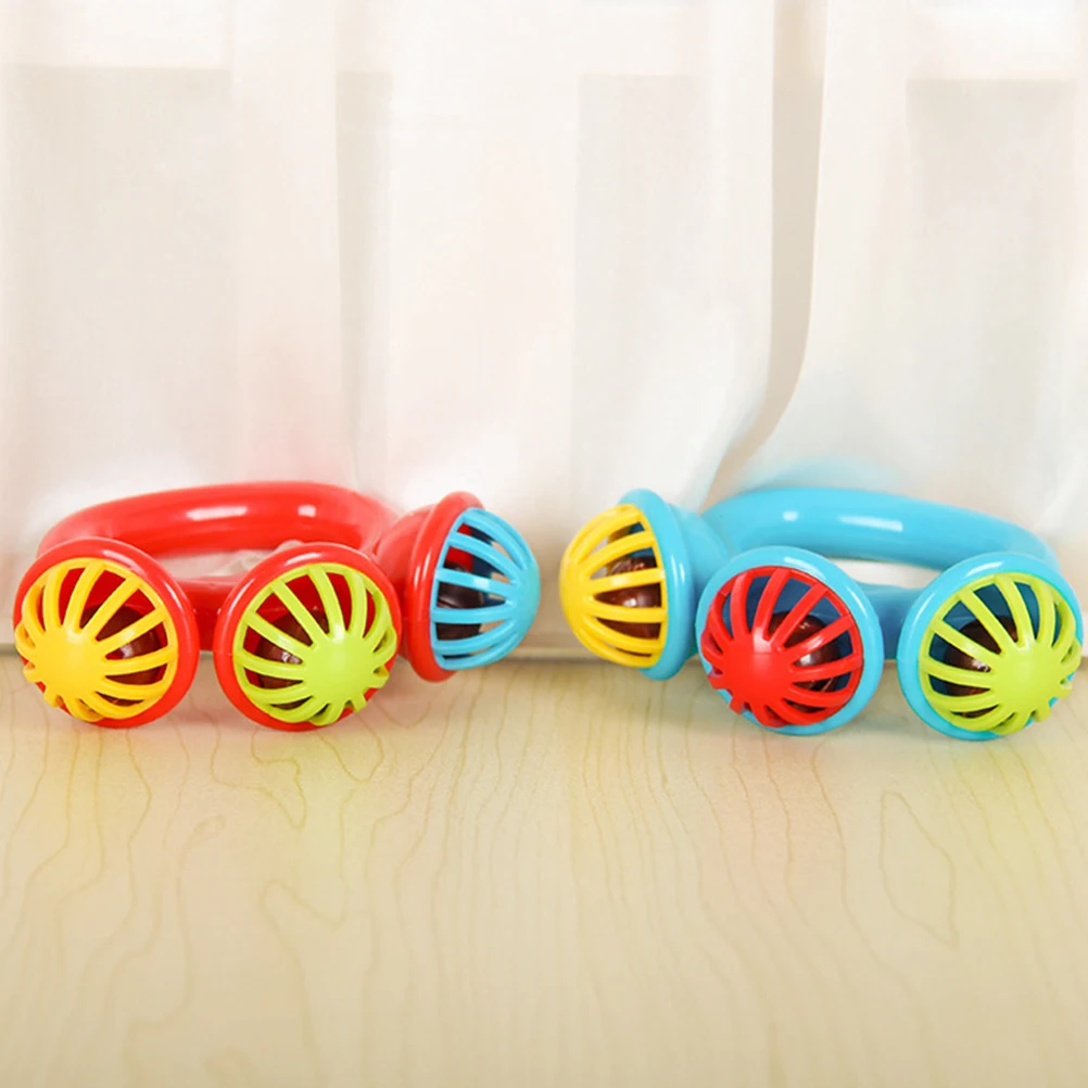 ของเล่นเขย่ามือสำหรับเด็ก 5 ชิ้น ช่วยเสริมพัฒนาการ ฝึกทักษะการเคลื่อนไหว ใช้ได้กับรถเข็นเด็ก เก้าอี้นั่งในรถ เปลเด็ก ของเล่นเสริมพัฒนาการทางประสาทสัมผัสสำหรับเด็กทารก